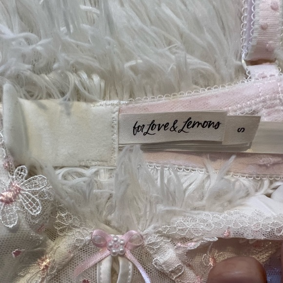 Two Piece For Love and Lemons Evie Longline Bra and Garter - Picture 9 of 13